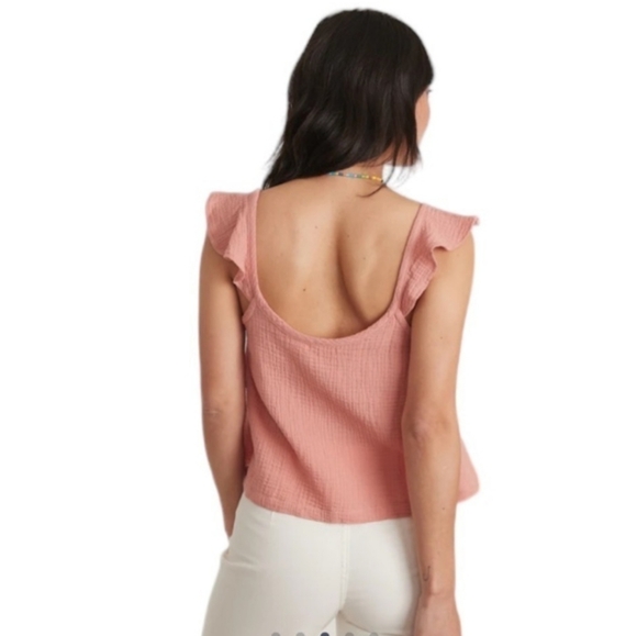 NWT Marine LayerJude Flutter Tank Top Size XL - Picture 7 of 7